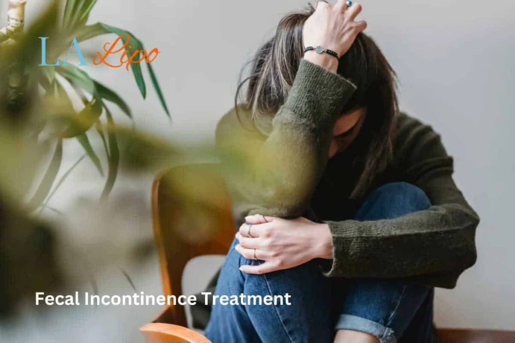 woman worried about fecal incontinence diet Borehamwood