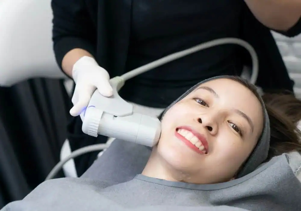 HIFU treatment Borehamwood in progress