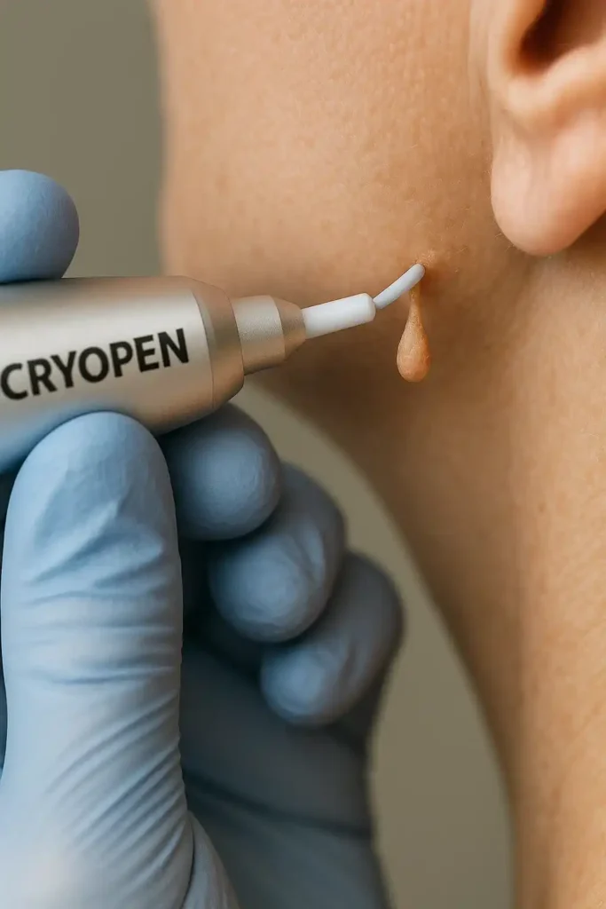 Cryopen for skin tags removal Borehamwood speak to our team today!