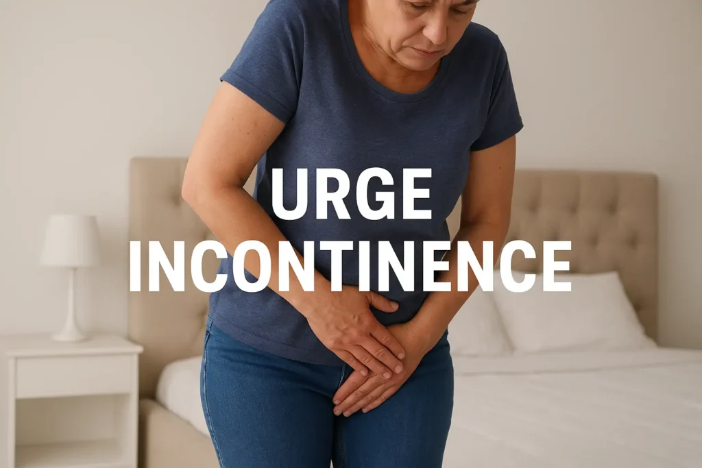 how to manage urge incontinence Borehamwood symptoms
