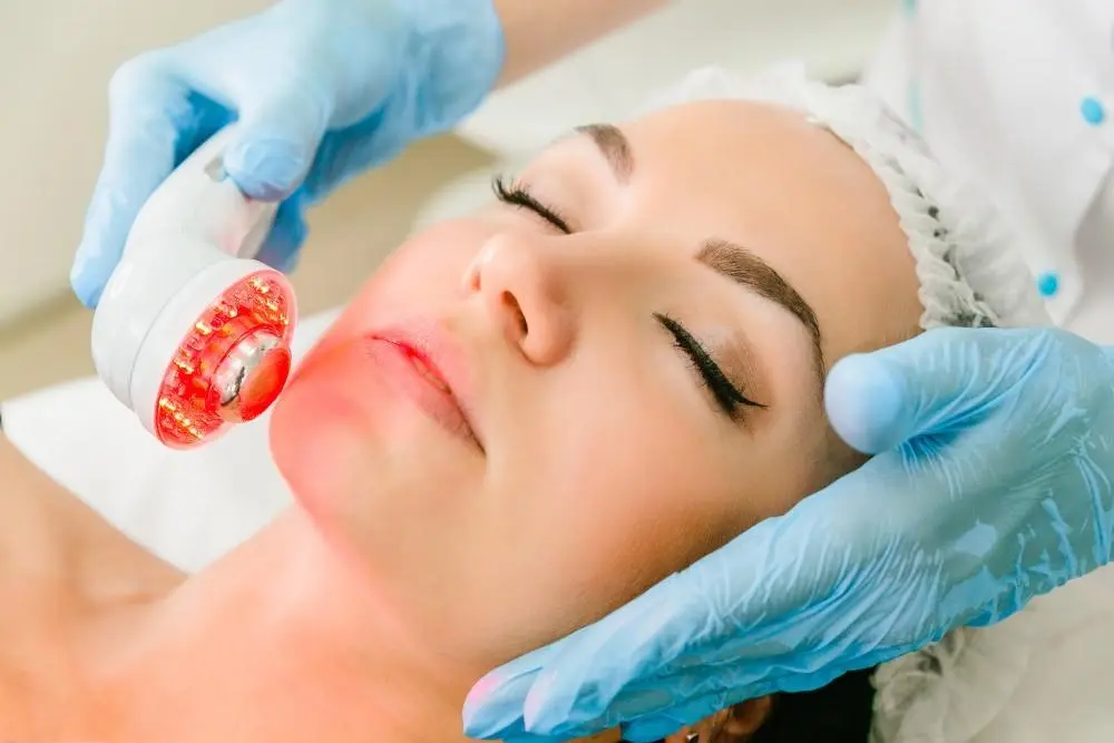 woman having non-surgical Morph8 treatment Borehamwood