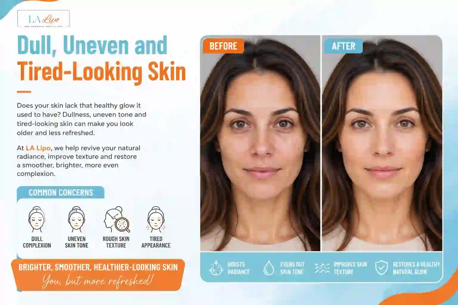Sign #5: Dull, Uneven and Tired-Looking Skin Borehamwood